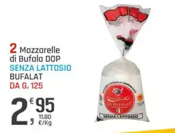 Supermercati Dok Mozzarelle di Bufala DOP senza lattosio La Bufalat offerta