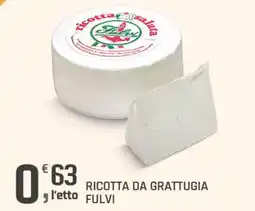 Supermercati Dok Ricotta da grattugia Fulvi offerta