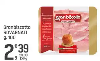 Supermercati Dok Granbiscotto Rovagnati offerta