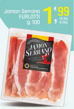 Supermercati Dok Jamón Serrano Furlotti offerta