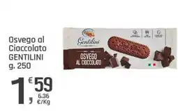 Supermercati Dok Osvego al Cioccolato Gentilini offerta