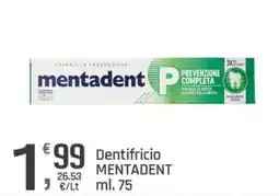 Supermercati Dok Dentifricio Mentadent offerta