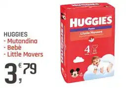 Supermercati Dok Huggies Mutandina/ Bebè/ Little Movers offerta