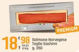 Supermercati Dok Salmone Norvegese Taglio Sashimi offerta