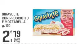 Supermercati Dok Giravolte con prosciutto e mozzarella offerta