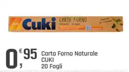 Supermercati Dok Carta Forno Naturale CUKI offerta