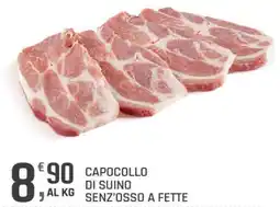 Supermercati Dok Capocollo di suino senza osso a fette offerta