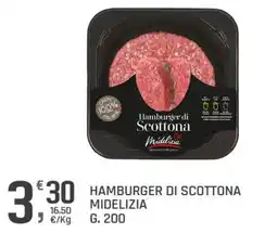 Supermercati Dok Hamburger di Scottona Midelizia offerta