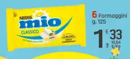 Supermercati Dok Nestlé mio Formaggini offerta