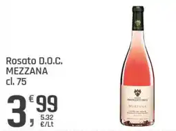 Supermercati Dok Rosato D.O.C. Mezzana offerta