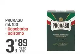 Supermercati Dok Proraso balsamo offerta