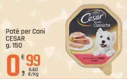 Supermercati Dok Patè per Cani Cesar offerta