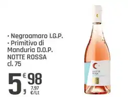 Supermercati Dok Negroamaro I.G.P. Primitivo di Manduria D.O.P. Notte Rossa offerta