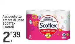 Supermercati Dok Asciugatutto Amore di Casa Scottex offerta