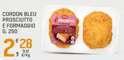 Supermercati Dok Cordon Bleu Prosciutto e Formaggio offerta