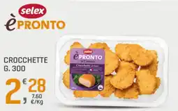 Supermercati Dok selex è PRONTO Crocchette di pollo offerta