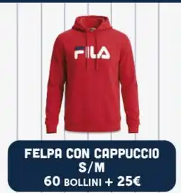 Supermercati Dok FelPA con cappuccio Fila offerta