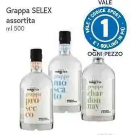 Famila Superstore Grappa SELEX assortita offerta
