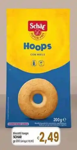 Famila Superstore Biscotti hoops SCHAR offerta