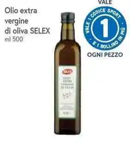 Famila Superstore Olio extra vergine di oliva SELEX offerta