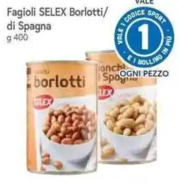 Famila Superstore Fagioli SELEX Borlotti offerta