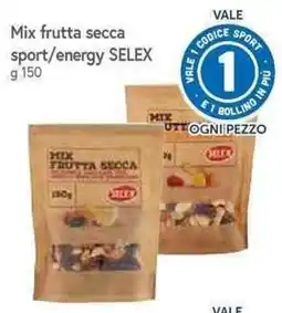 Famila Superstore Mix frutta secca sport/energy SELEX offerta