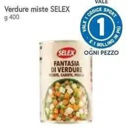 Famila Superstore Verdure miste SELEX offerta
