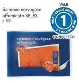 Famila Superstore Salmone norvegese affumicato SELEX offerta