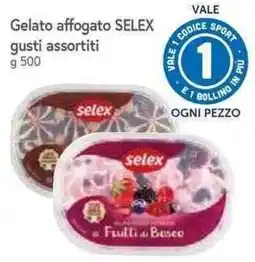 Famila Superstore Gelato affogato SELEX offerta