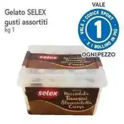 Famila Superstore Gelato SELEX gusti assortiti offerta