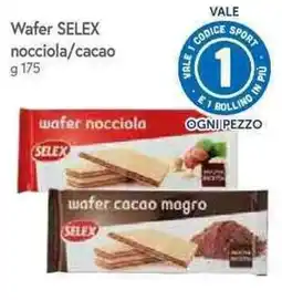 Famila Superstore Wafer SELEX nocciola/cacao offerta