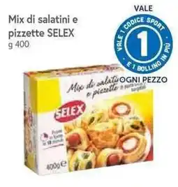 Famila Superstore Mix di salatini e pizzette SELEX offerta