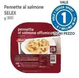 Famila Superstore Pennette al salmone affumicato SELEX offerta