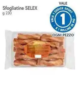 Famila Superstore Sfogliatine SELEX offerta
