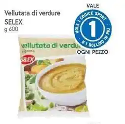 Famila Superstore Vellutata di verdure Selex offerta