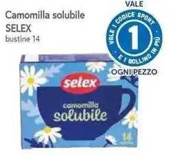 Famila Superstore Camomilla solubile Selex offerta
