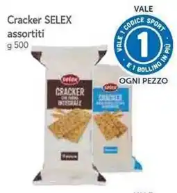 Famila Superstore Cracker SELEX assortiti offerta