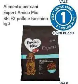 Famila Superstore Alimento per cani Expert Amico Mio SELEX pollo e tacchino offerta