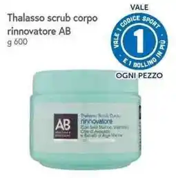 Famila Superstore Thalasso scrub corpo rinnovatore AB offerta