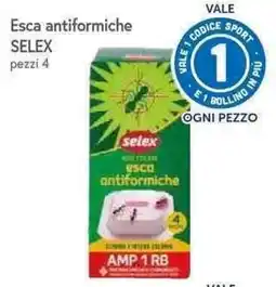 Famila Superstore Esca antiformiche Selex offerta