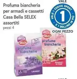 Famila Superstore Profuma biancheria Casa Bella SELEX offerta