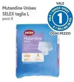 Famila Superstore Mutandine Unisex SELEX offerta