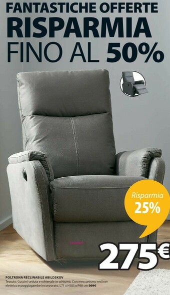 JYSK Poltrone offerta
