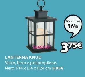 JYSK Lanterna offerta