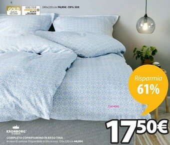 JYSK Copripiumino offerta