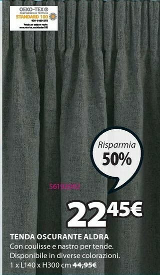 JYSK Tende offerta