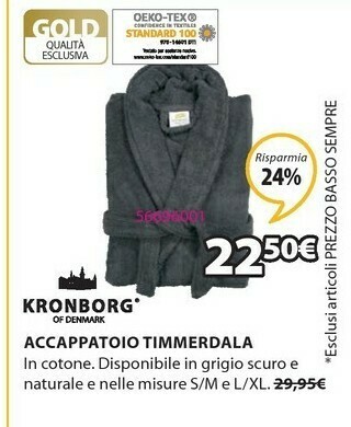JYSK Accappatoio offerta