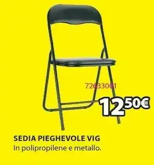 JYSK Sedie pieghevoli offerta