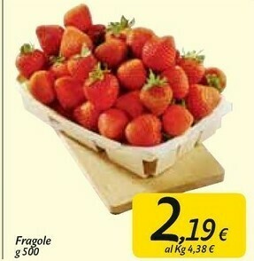 Carrefour Market Fragole offerta