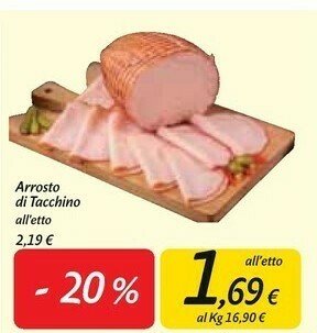 Carrefour Market Arrosto di tacchino offerta